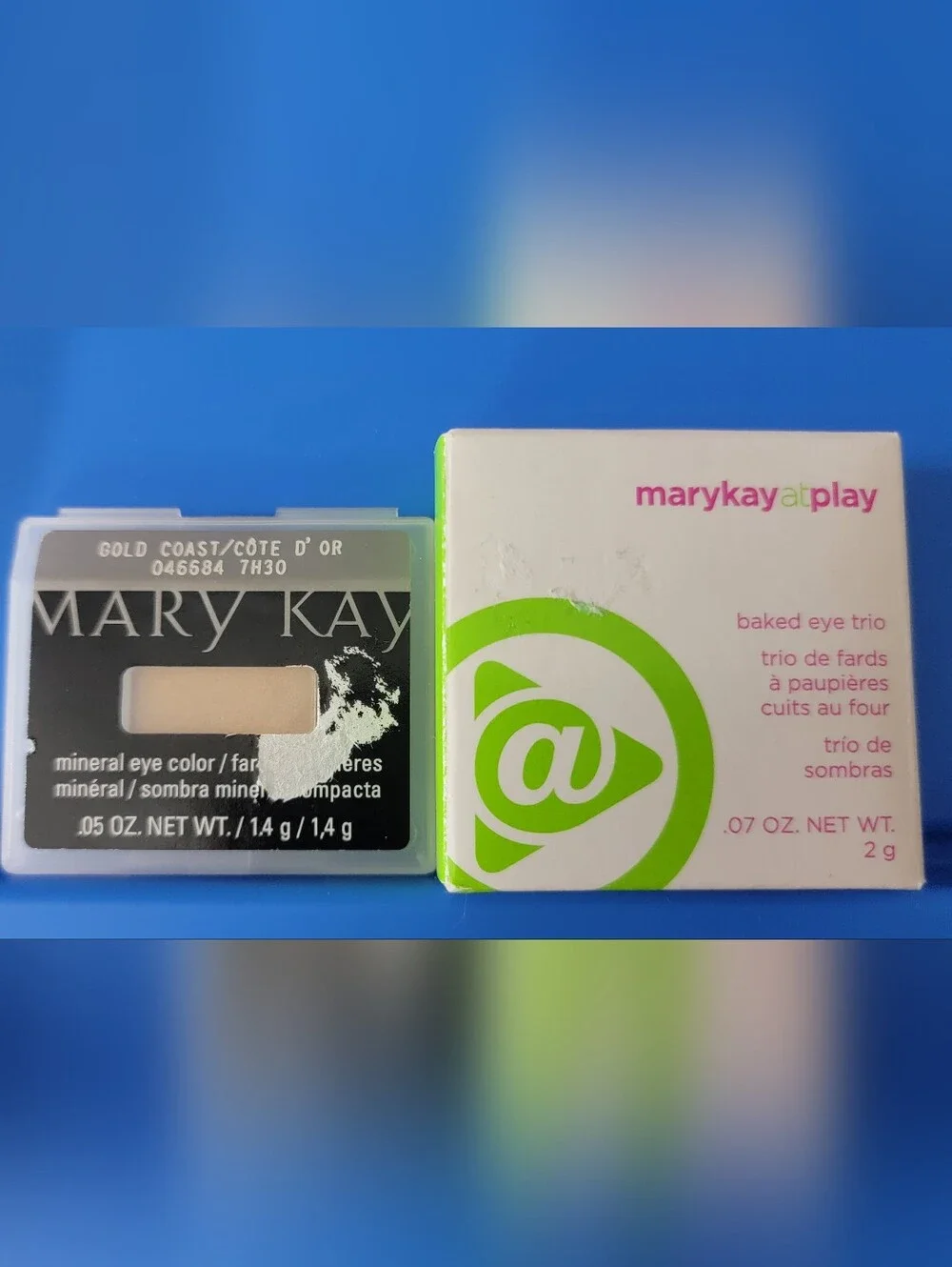Mary Kay Green, Brown & Taupe Shimmer Eyeshadow Trio